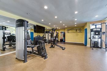 Fully equipped fitness center
